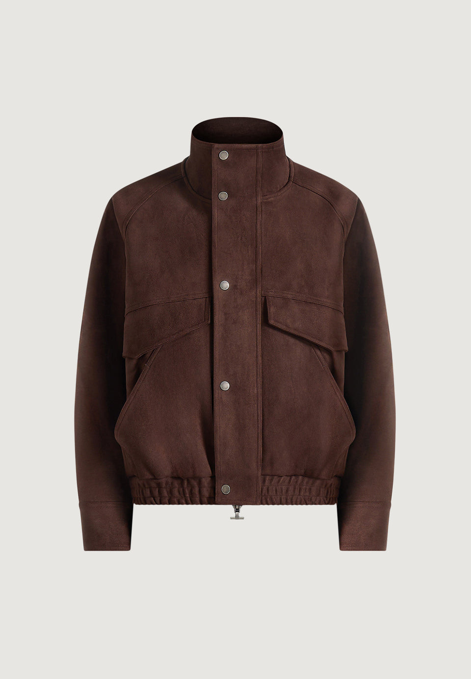 romain-unisex-funnel-neck-suede-relaxed-bomber-jacket
