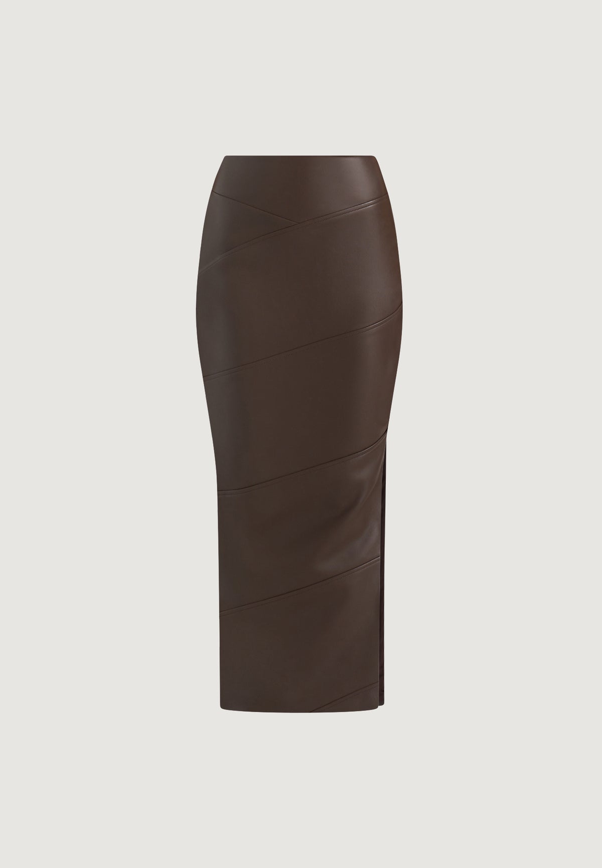 daisy-leather-midaxi-skirt-brown