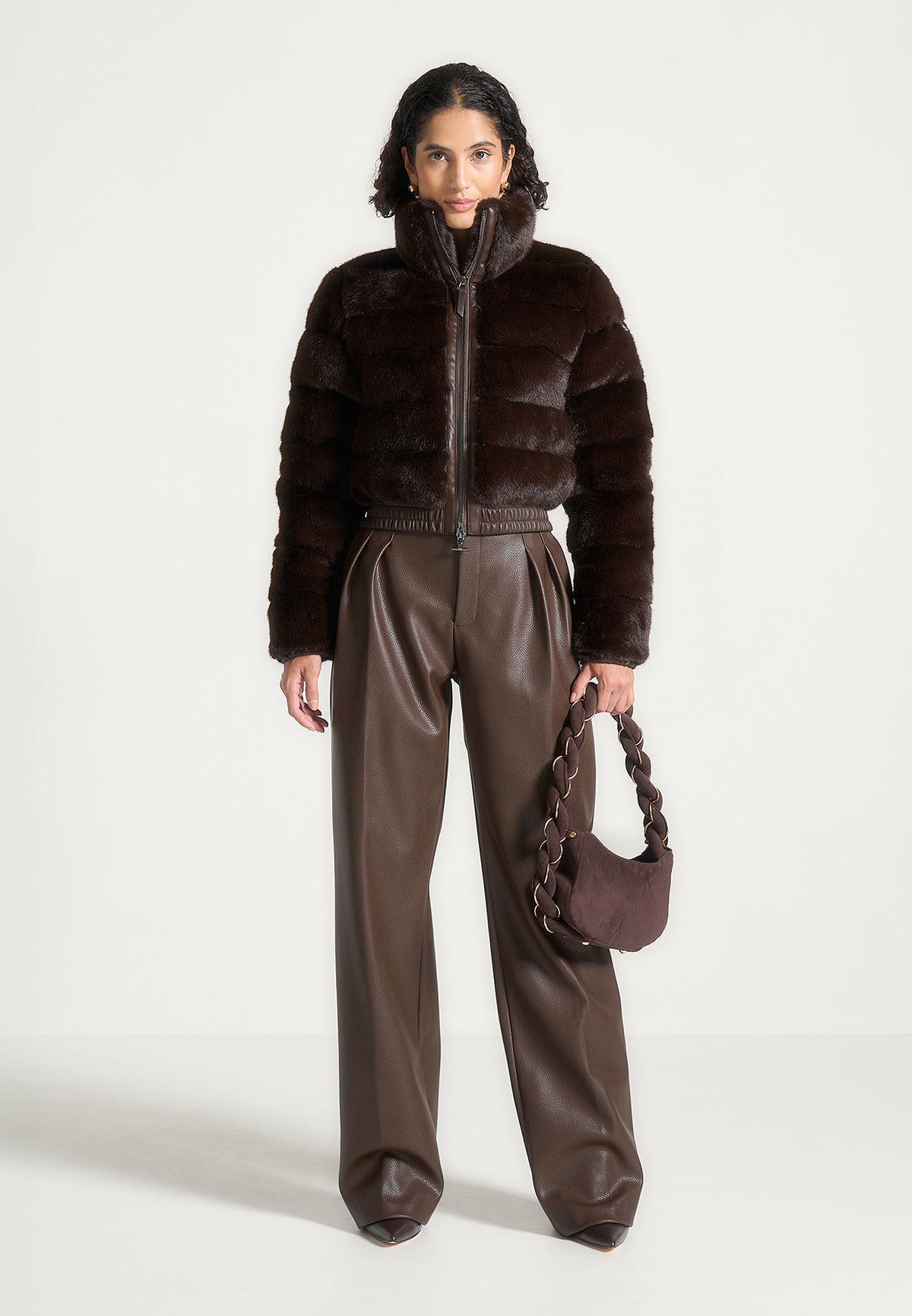 ama-plush-ribbed-jacket-with-neck-scarf-brown