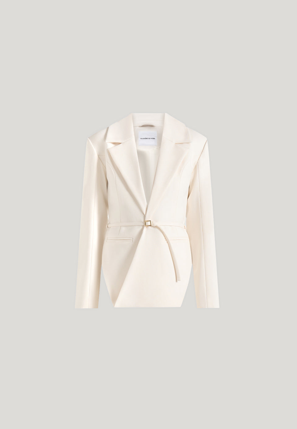 yuna-plunge-tailored-blazer-with-belt-off-white