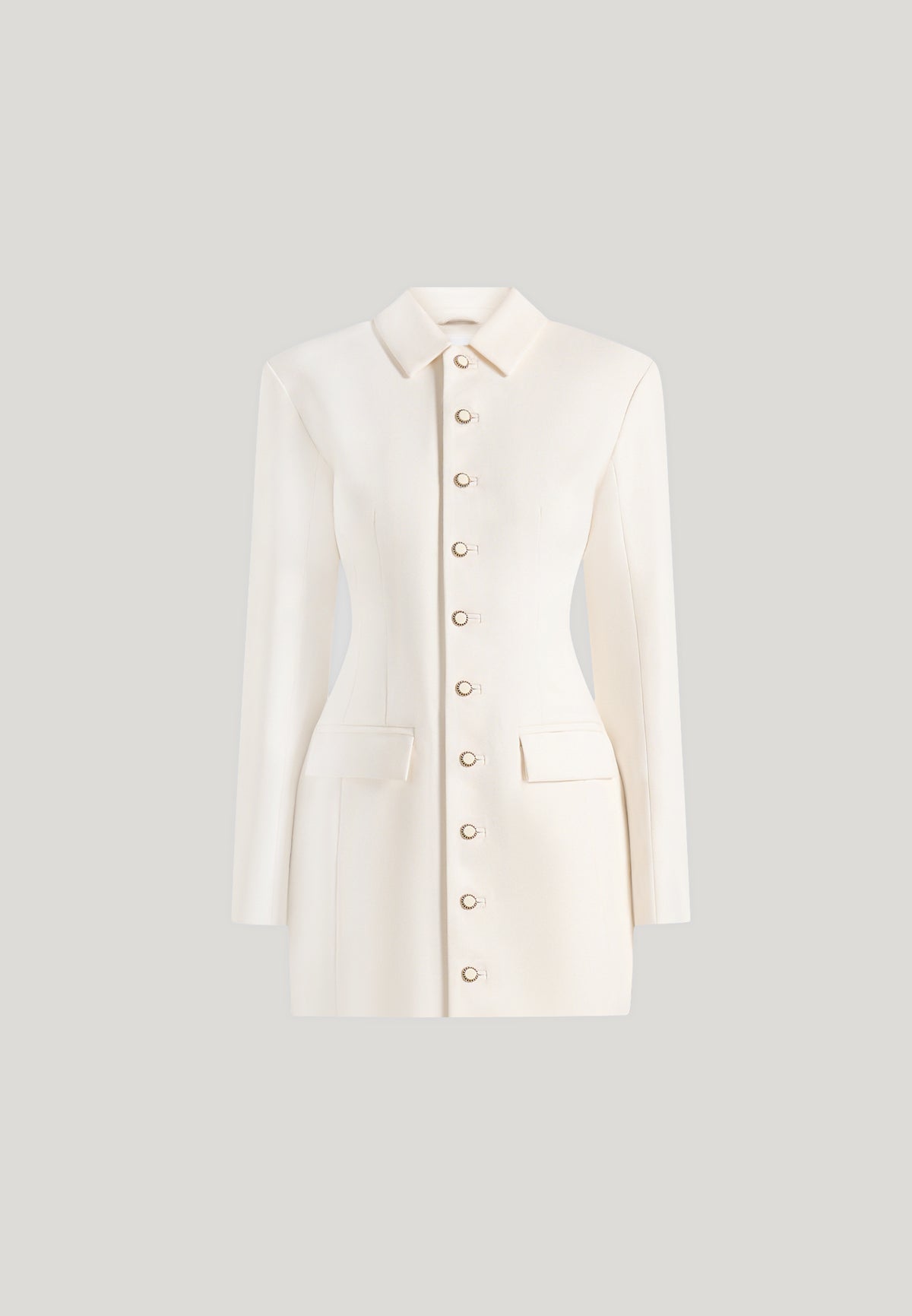 amelie-cinch-button-up-blazer-dress-off-white