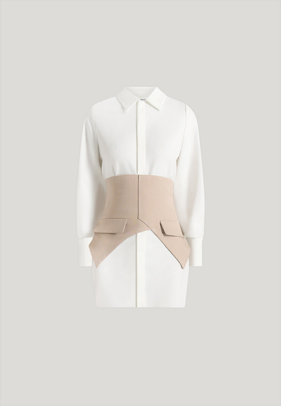 keira-corset-overlay-shirt-mini-dress-white-taupe