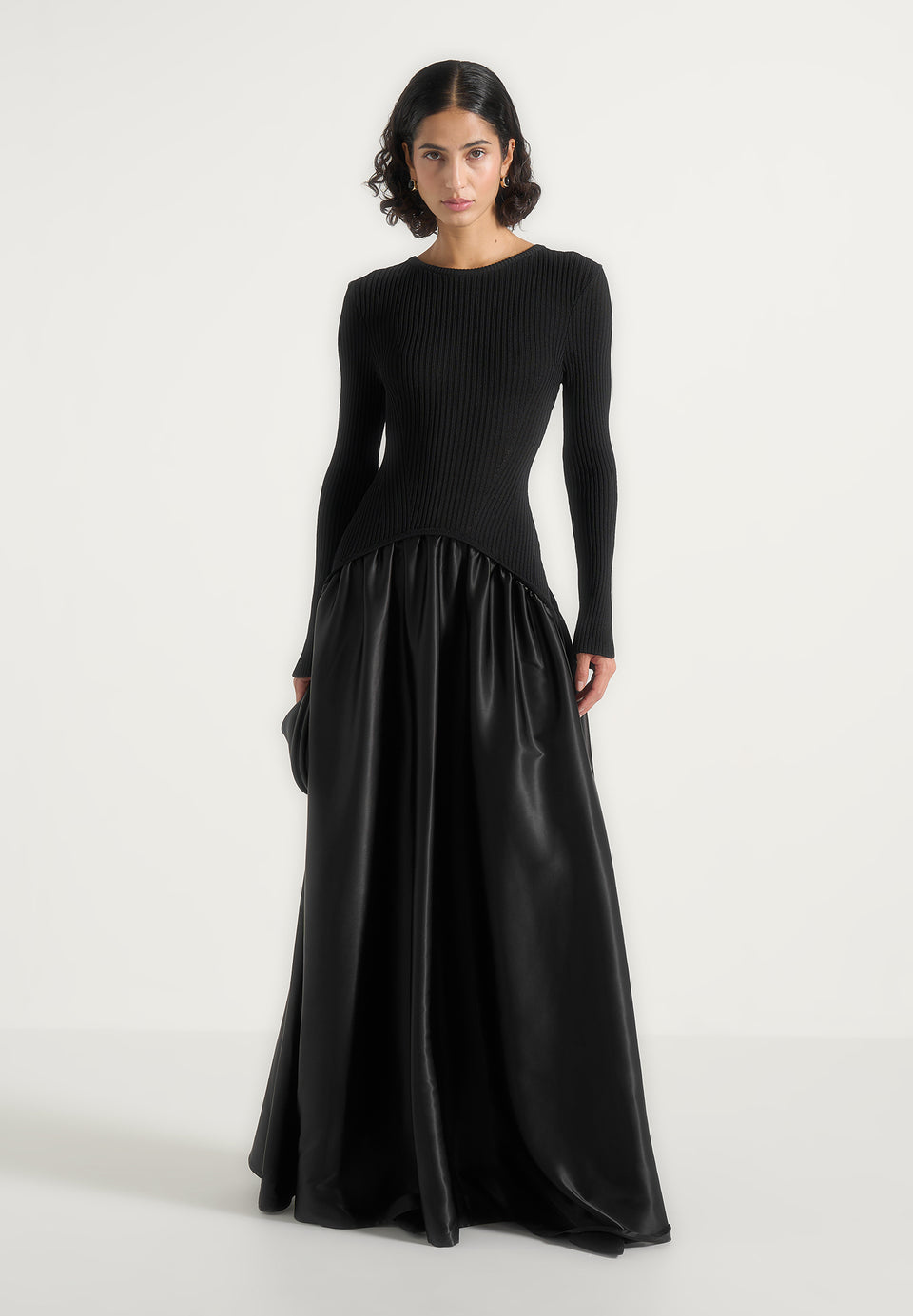adeline-knit-and-satin-curved-hem-maxi-dress-black