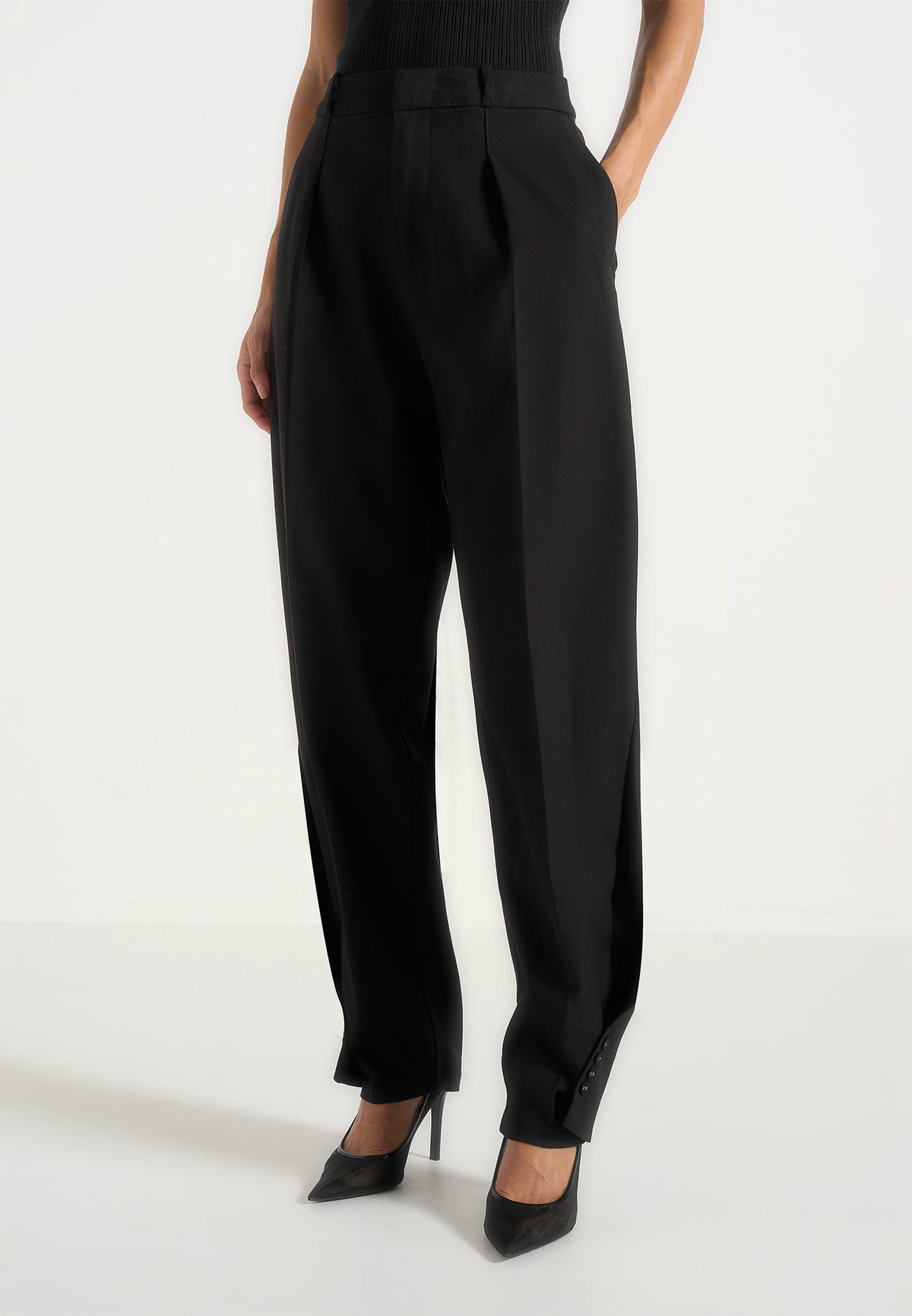 sophie-twist-leg-tailored-trousers-black