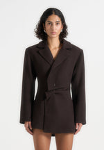 oversized-wool-asymmetric-blazer-dress-brown