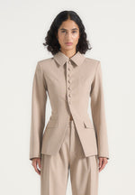 harper-tailored-cinch-blazer-with-detachable-collar-beige