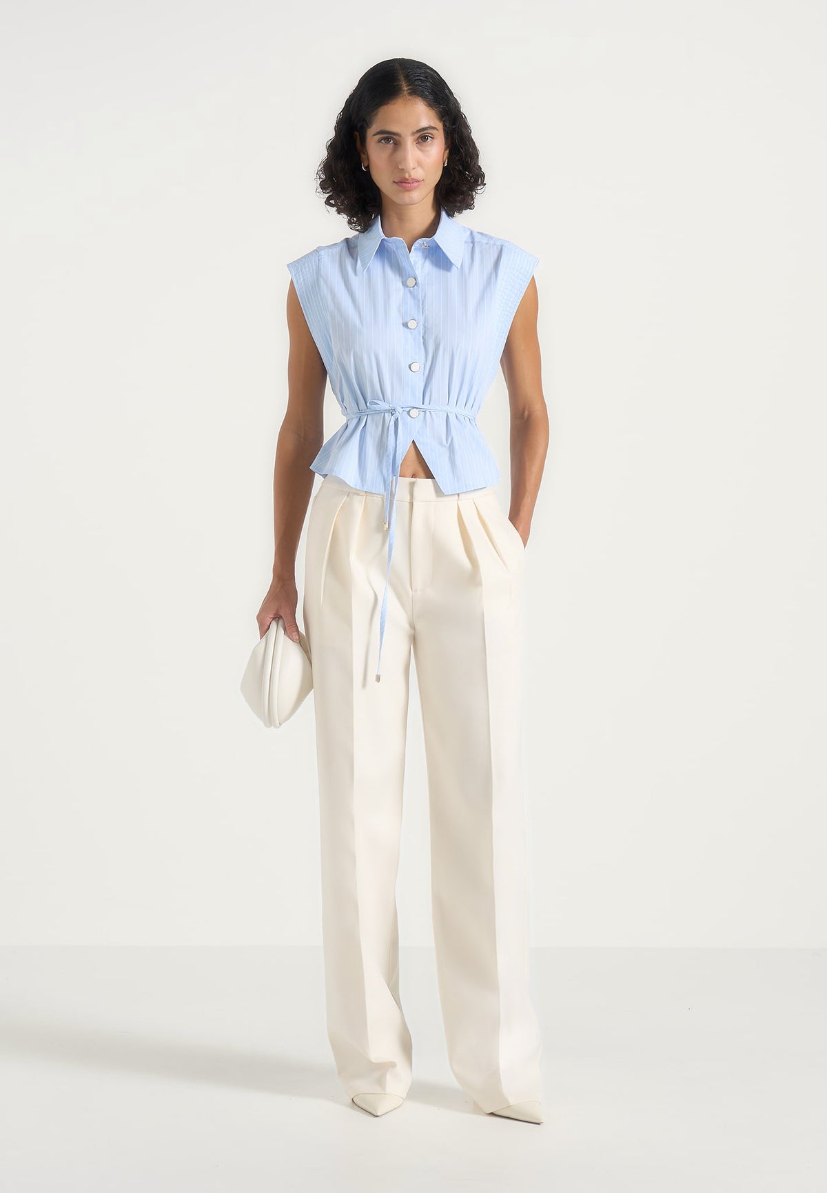 malia-sleeveless-tie-waist-cropped-shirt-pale-blue