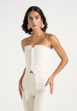 lise-cropped-tailored-blazer-and-button-detail-bandeau-off-white