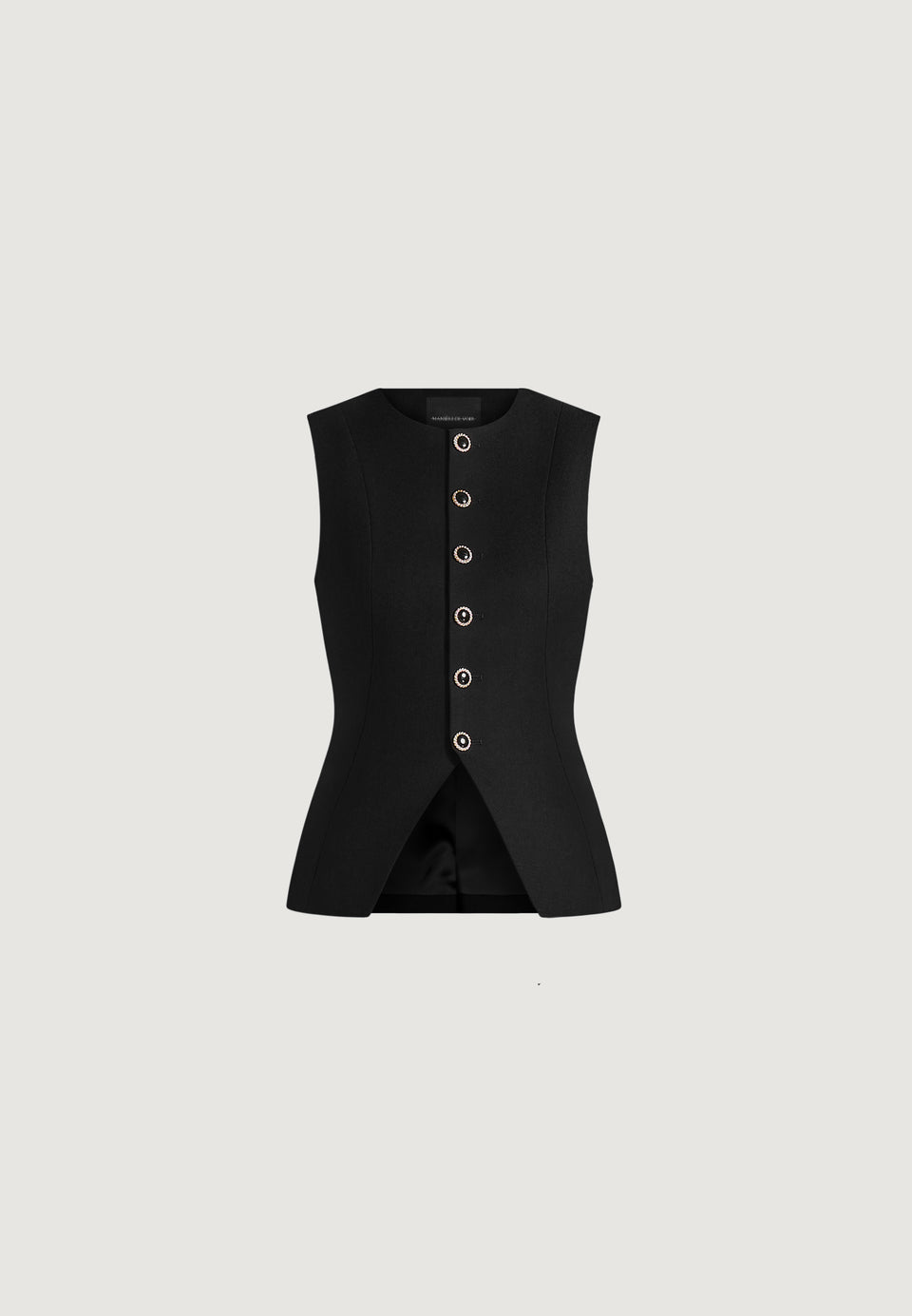 maisie-tailored-crew-neck-cinch-waistcoat-black