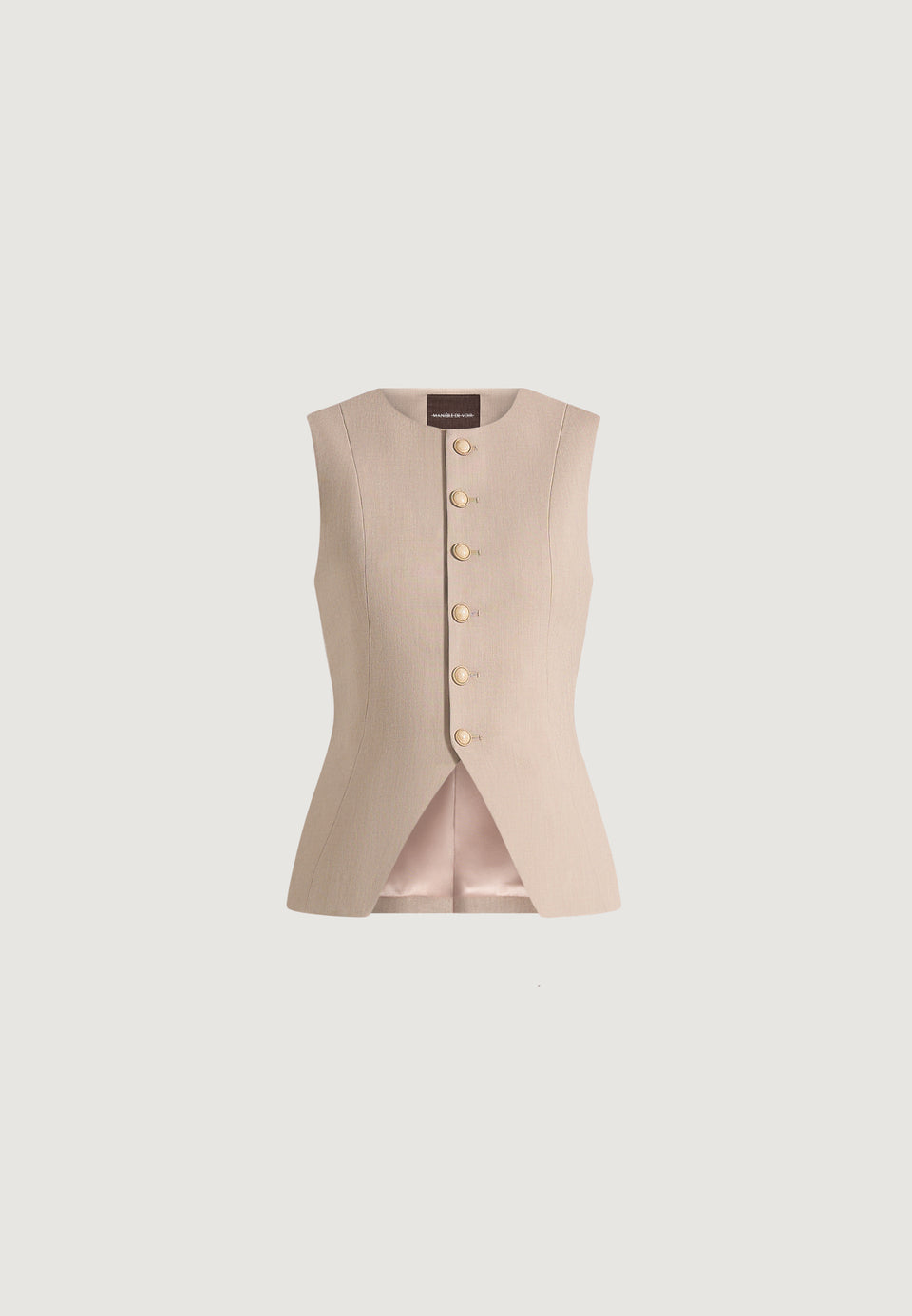 maisie-tailored-crew-neck-cinch-waistcoat-beige