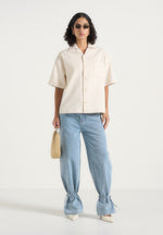 brook-unisex-signature-twill-boxy-shirt-cream