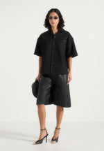 brook-unisex-signature-twill-boxy-shirt-black