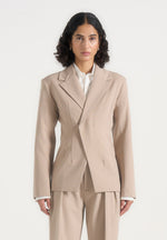 beatrice-tailored-cinched-blazer-beige