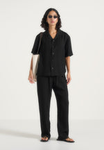 harley-unisex-textured-revere-shirt-black
