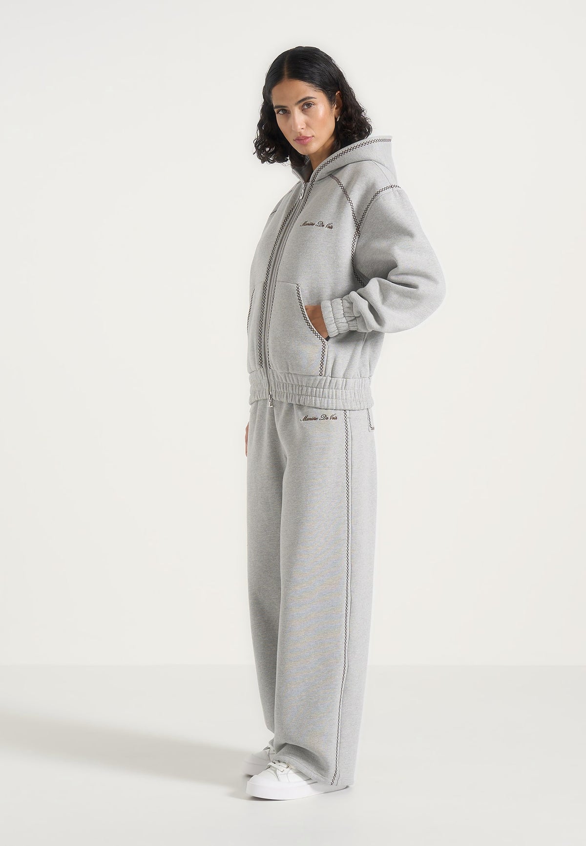 morgan-unisex-whipstitch-regular-joggers-light-grey