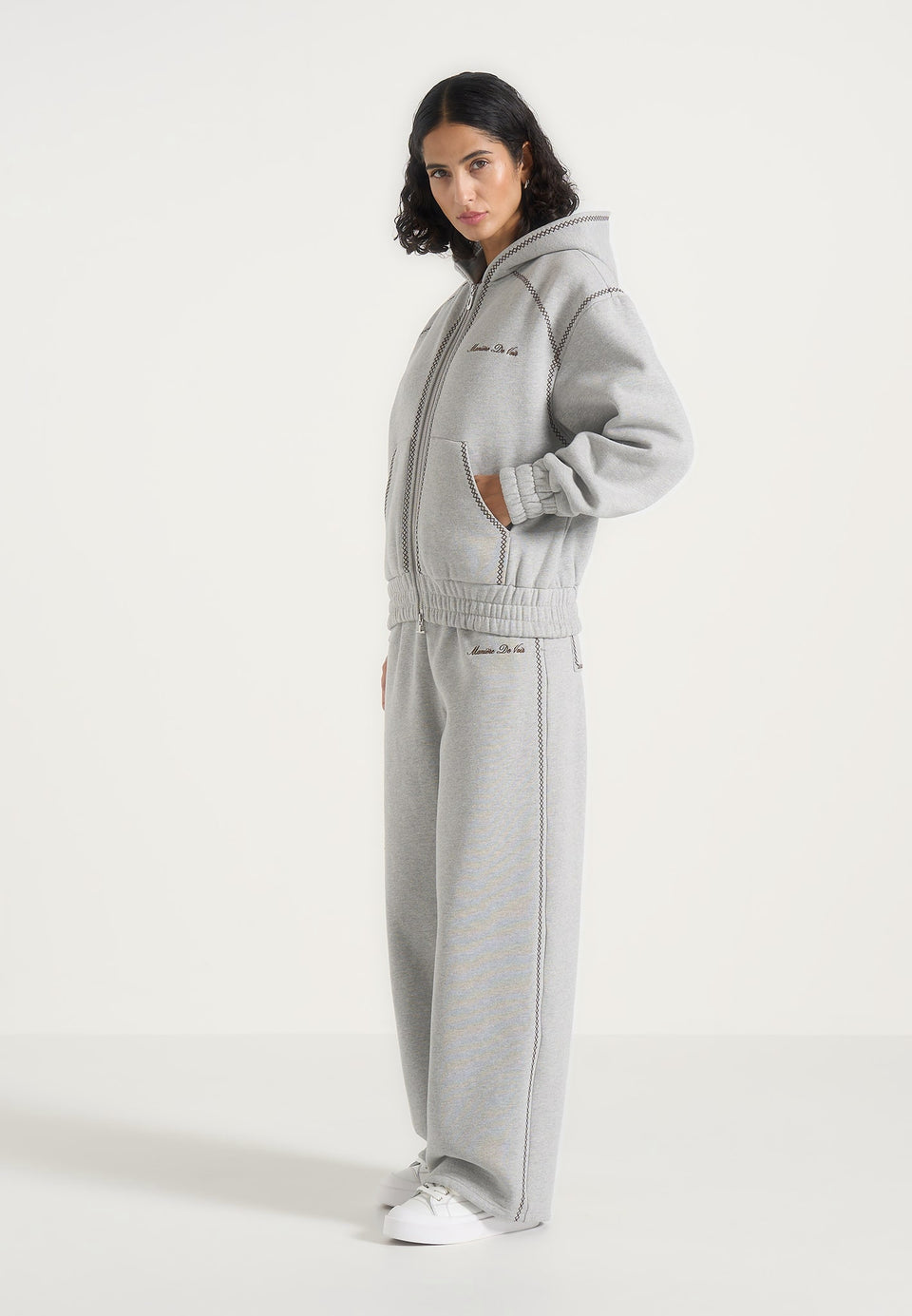 morgan-unisex-whipstitch-regular-joggers-light-grey