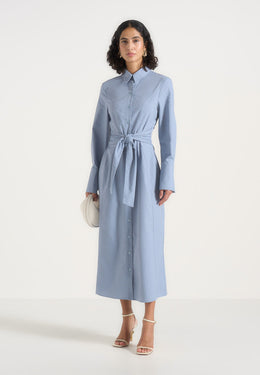 fern-linen-midi-shirt-dress-with-tie-waist-blue