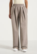 fanny-straight-leg-box-pleat-joggers-taupe