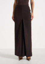 regine-tailored-box-pleat-maxi-skirt-brown