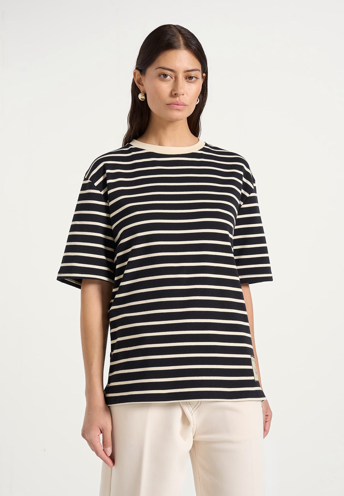 riley-unisex-striped-relaxed-fit-cotton-t-shirt-black-cream