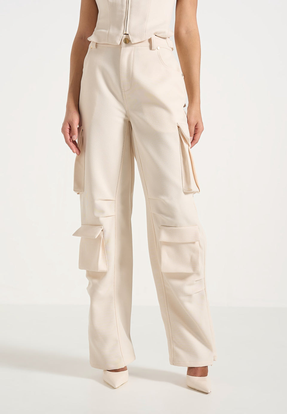 emilie-high-waisted-twill-cargo-pants-cream