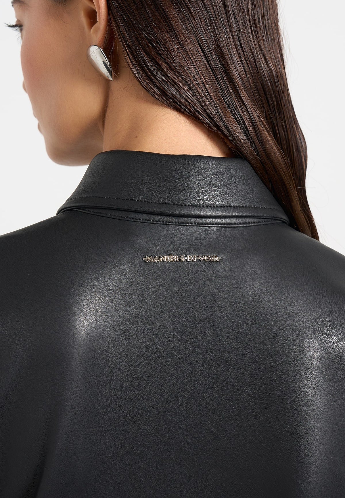 sonia-leather-cinch-shirt-black