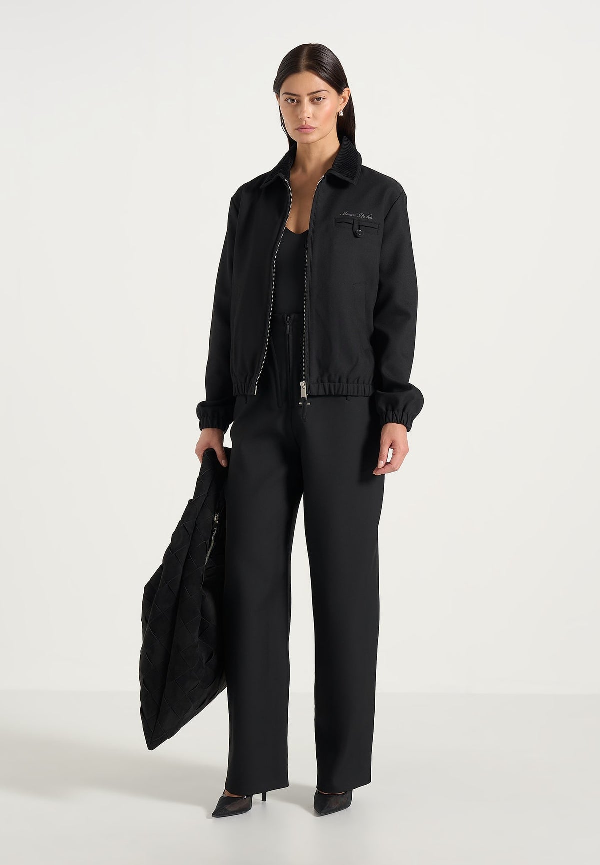 kilian-unisex-twill-signature-jacket-black