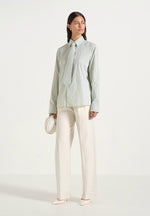 dylan-unisex-pinstripe-long-sleeve-shirt-with-detachable-tie-sage