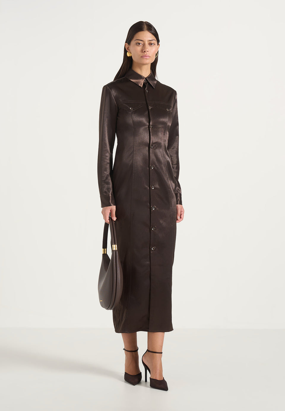 etta-crinkled-satin-midi-shirt-dress-brown
