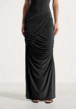 brigitte-v-neck-drape-maxi-dress
