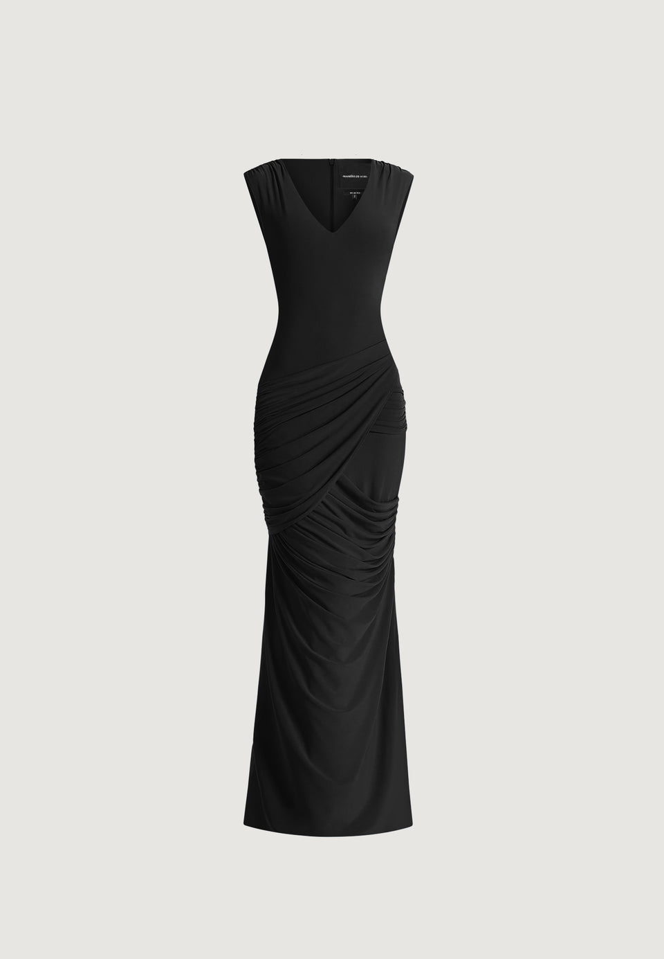 brigitte-v-neck-drape-maxi-dress