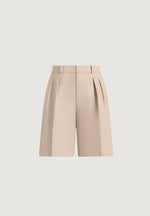 lorette-double-pleat-tailored-shorts