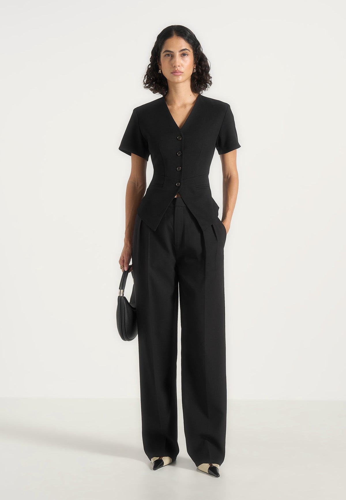 linda-contour-peplum-blazer-black