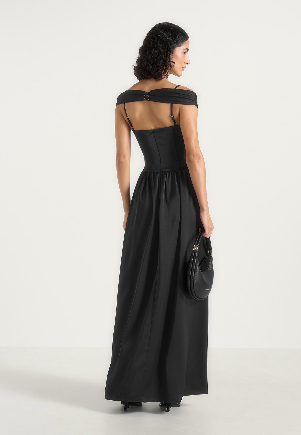 sia-off-shoulder-pleated-maxi-dress-black