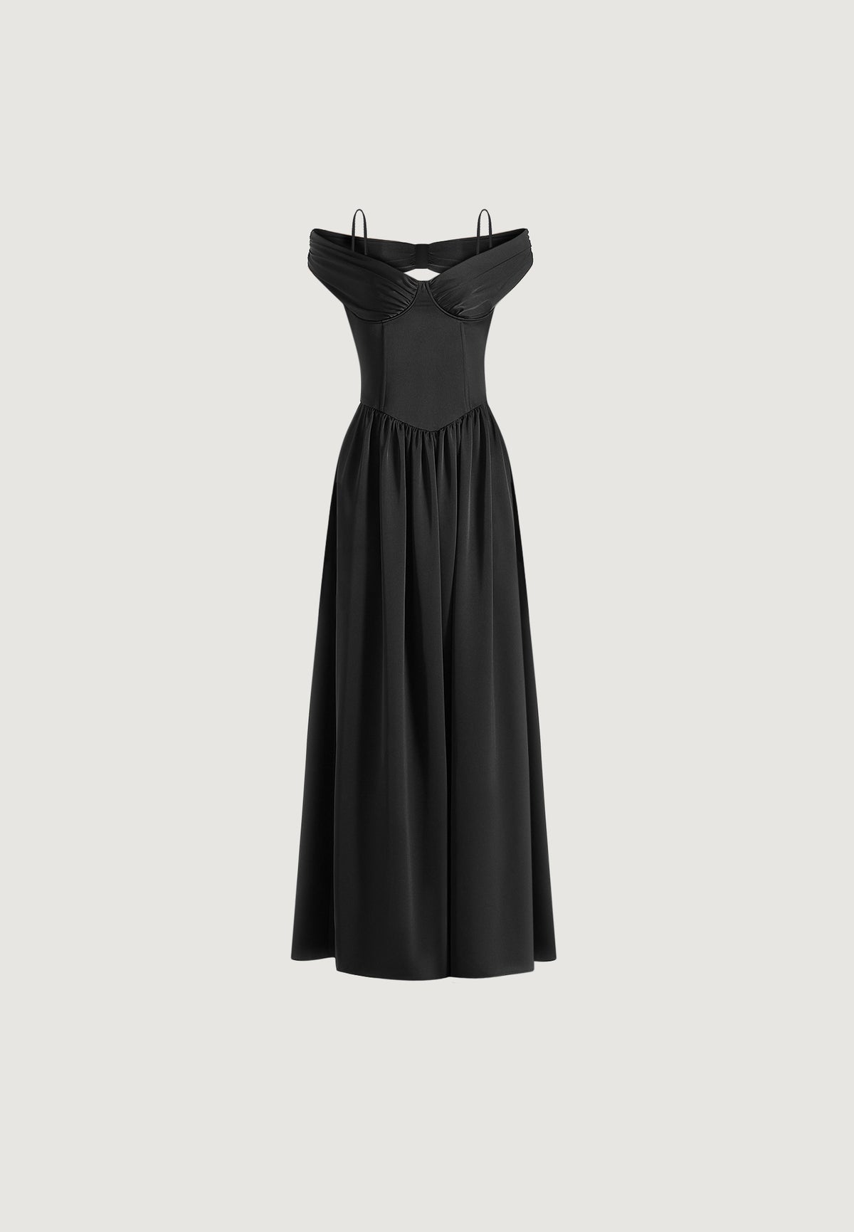 sia-off-shoulder-pleated-maxi-dress-black