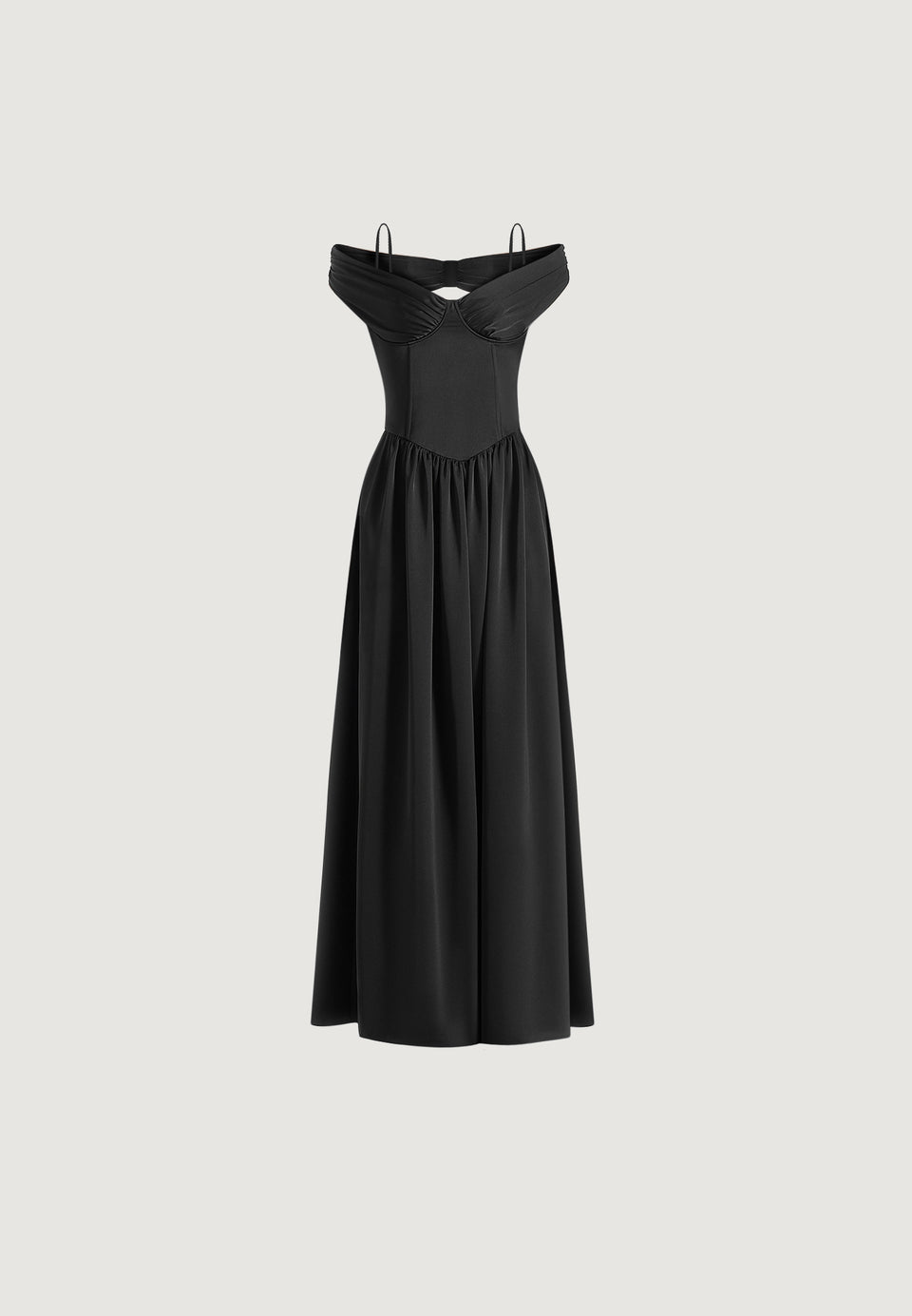 sia-off-shoulder-pleated-maxi-dress-black