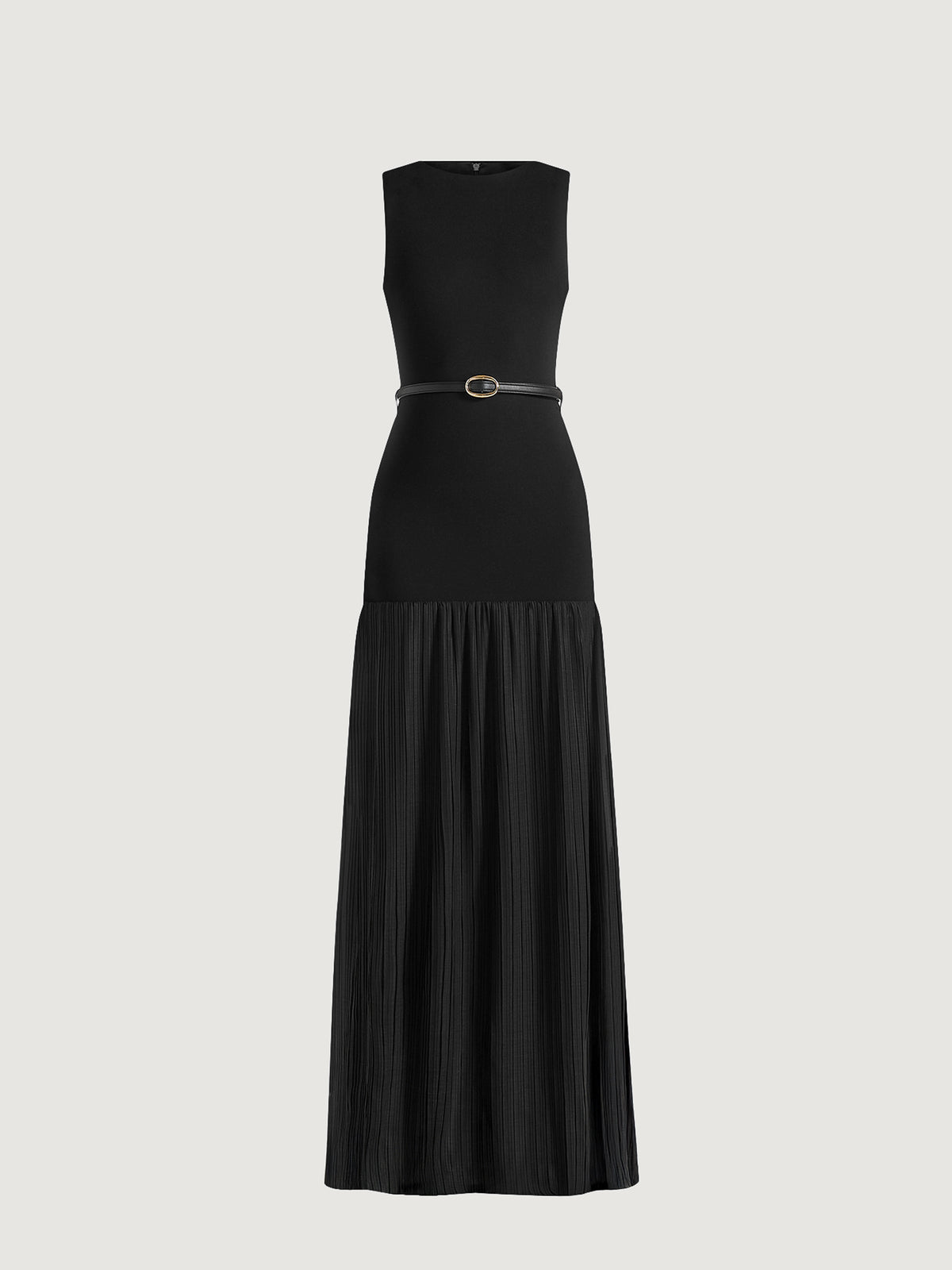 emma-crew-neck-belted-pleated-maxi-dress-black