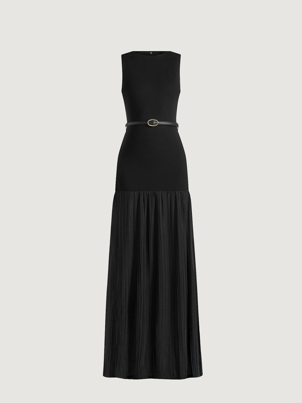 emma-crew-neck-belted-pleated-maxi-dress-black