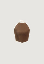 malena-velour-halter-top-brown