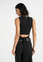 cecile-hardware-halter-top-black
