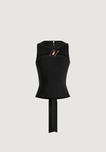 cecile-hardware-halter-top-black