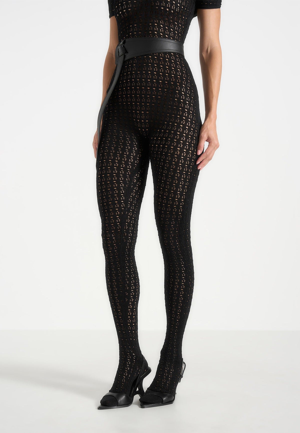 pointelle-knit-off-the-shoulder-jumpsuit-with-belt-black