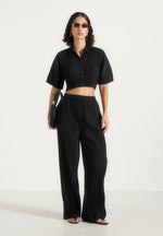 mona-pleated-cropped-shirt