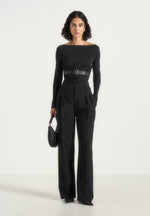 suede-leather-corset-belt-black