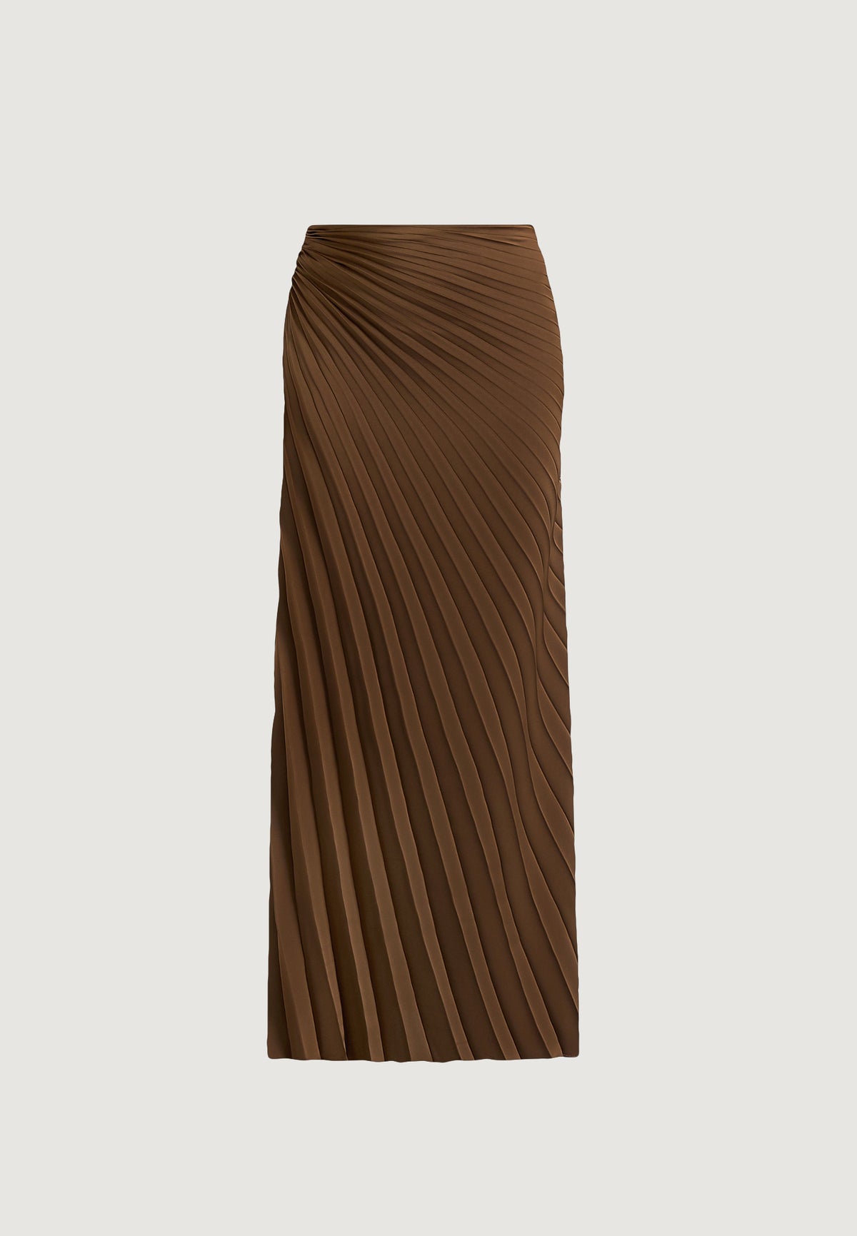 fiona-satin-fan-pleat-maxi-skirt-brown