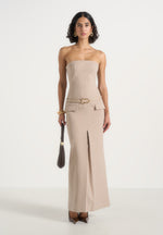 tabitha-tailored-bandeau-belted-maxi-dress-beige