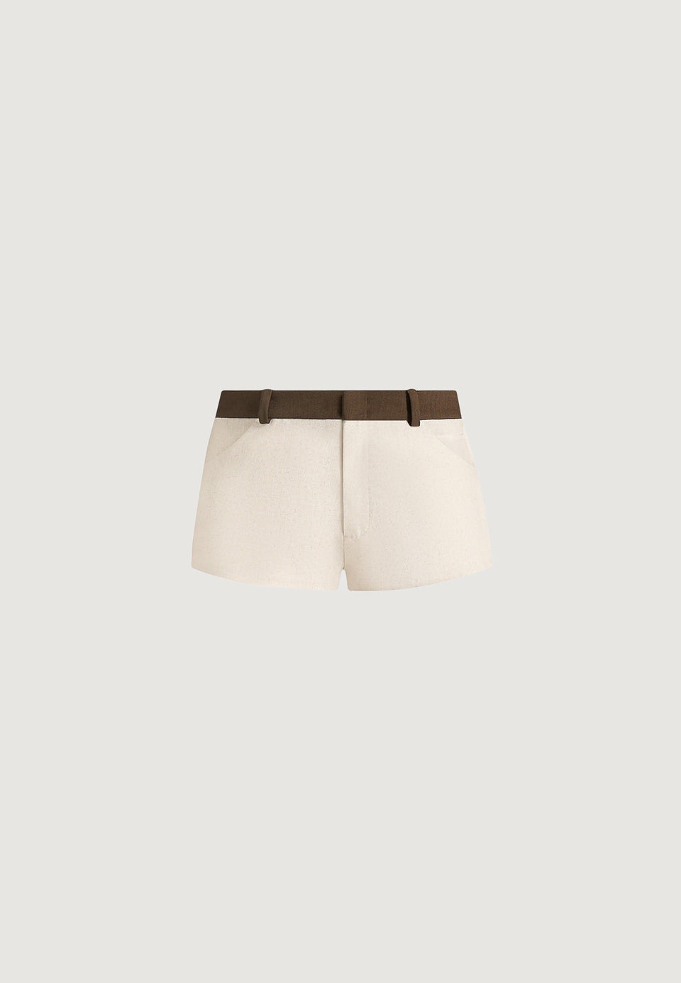 verity-contrast-waist-linen-mini-shorts-natural