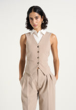 irene-collar-detail-cinched-waistcoat-beige-white