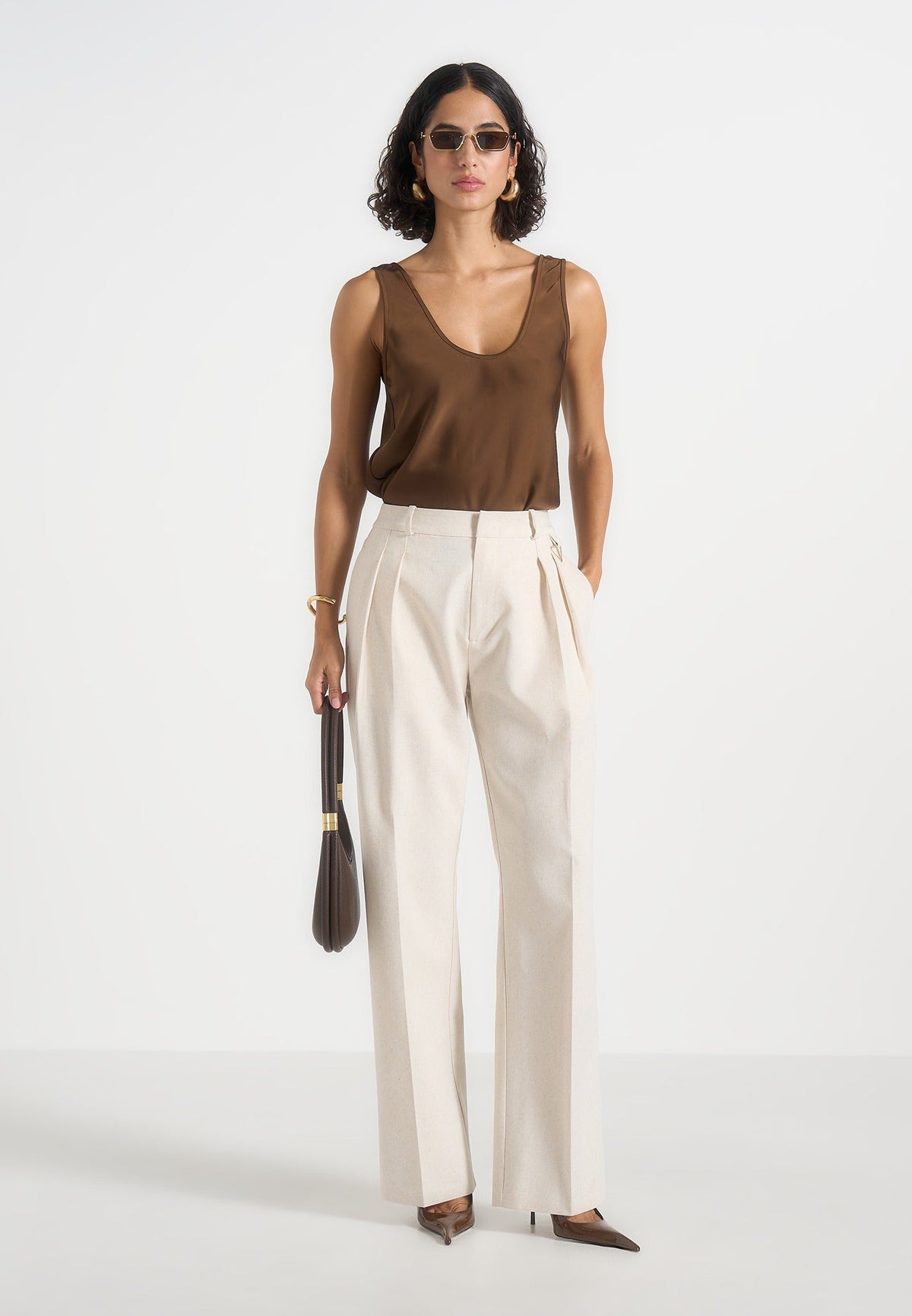 mathilda-satin-scoop-neck-open-back-tank-top-brown