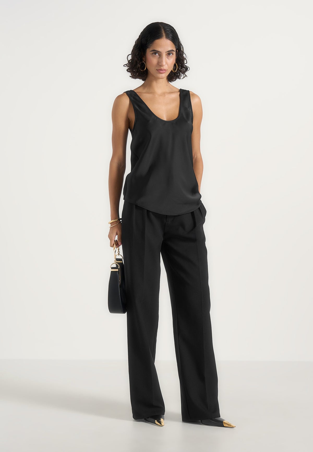 mathilda-satin-scoop-neck-open-back-tank-top-black